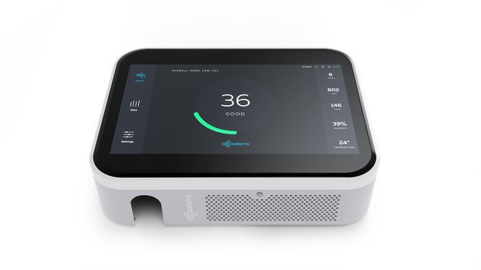 Kaiterra Sensedge with touchscreen display